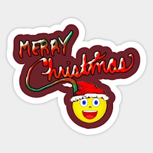 Merry Christmas Sticker